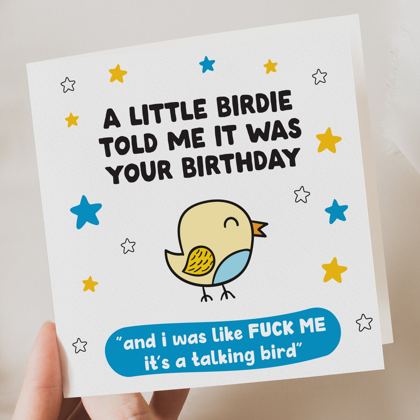 Funny Birthday Card for Her