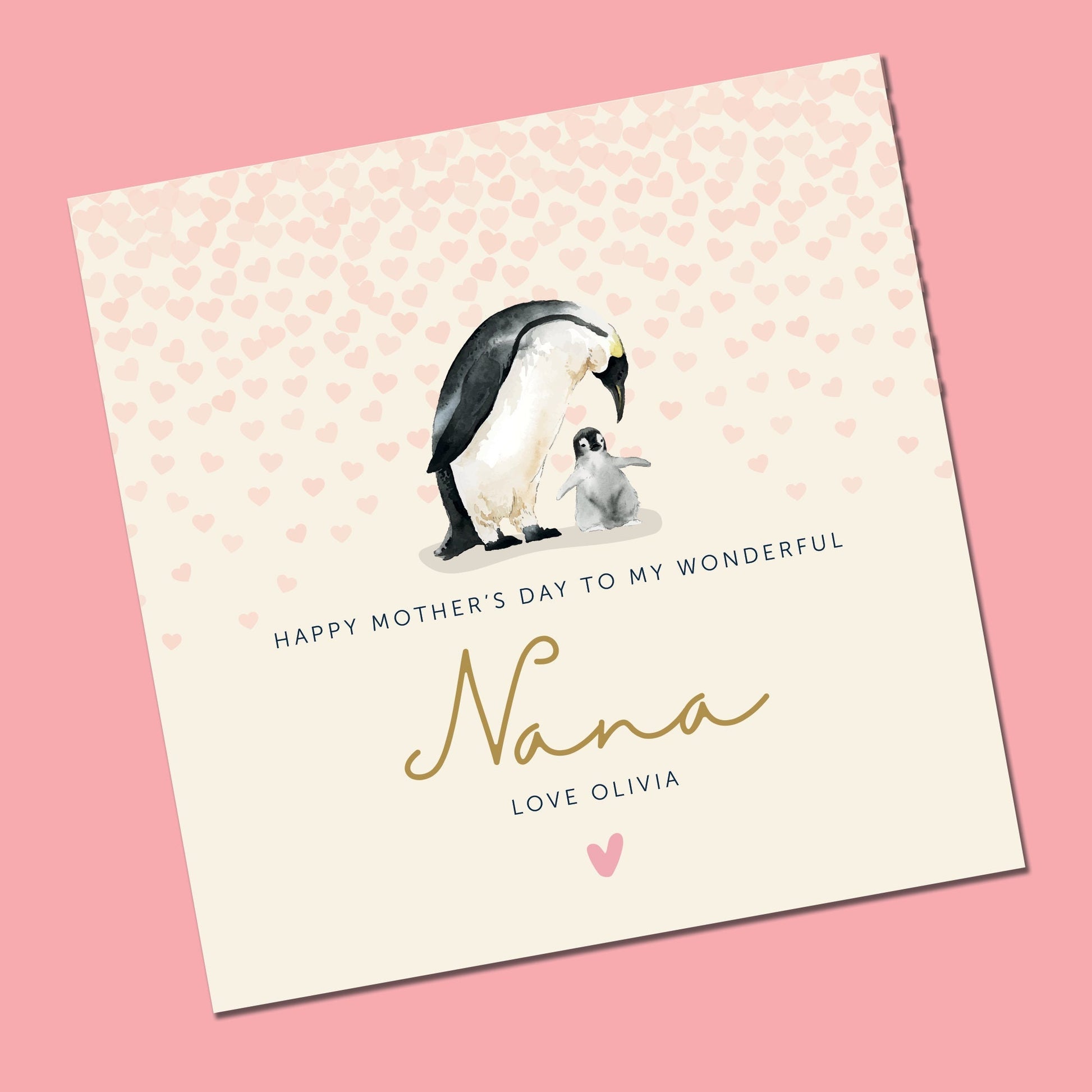 Panda Mother's Day Card - Blank