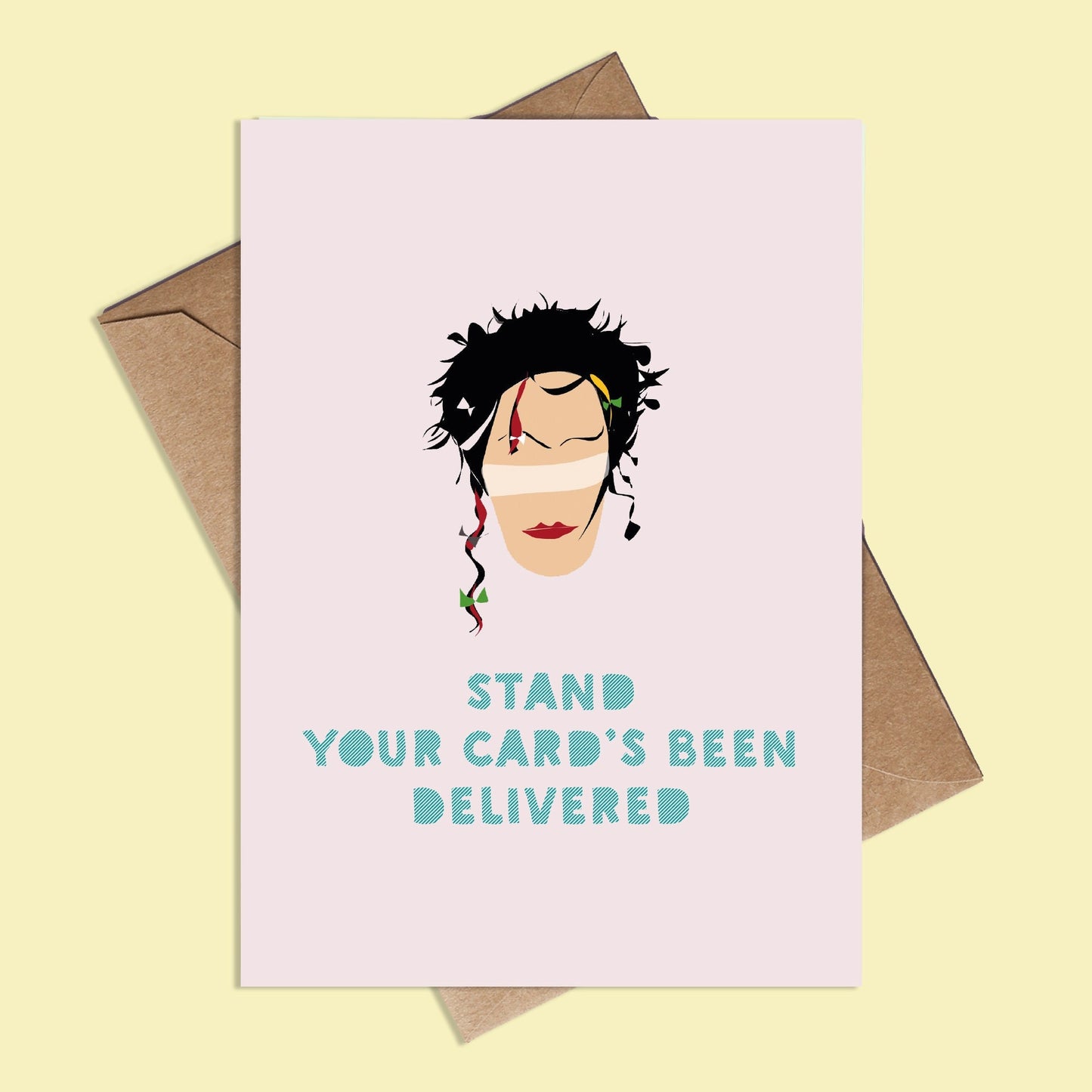 Adam Ant Birthday Card - 5x7" Blank