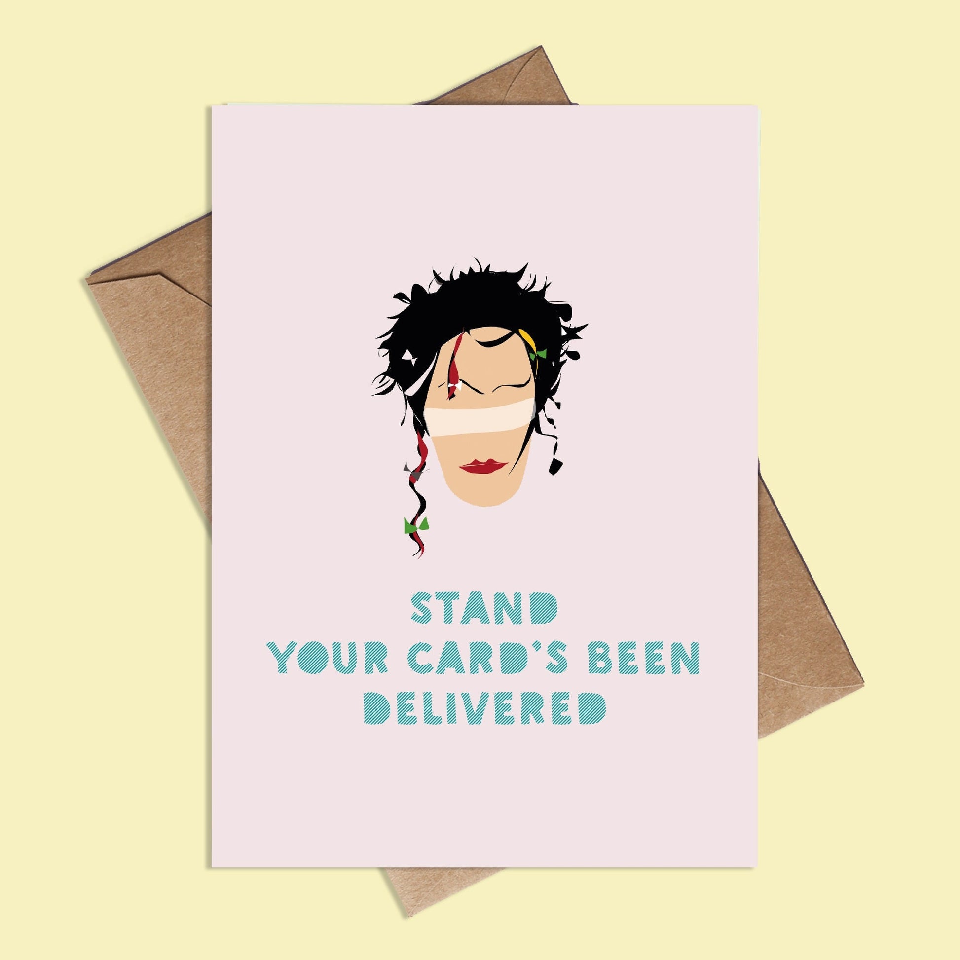 Adam Ant Birthday Card - 5x7" Blank