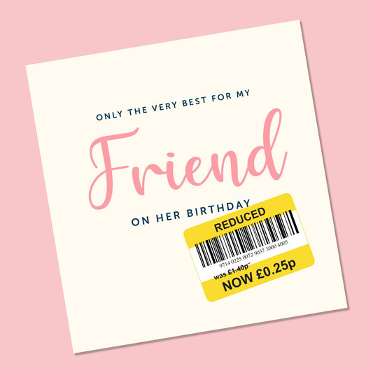 Funny Birthday Card - Blank