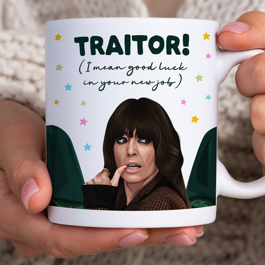 The traitors mug - funny leaving gift, new job congrats, colleague, promotion, goodbye gift, new job leaving gift