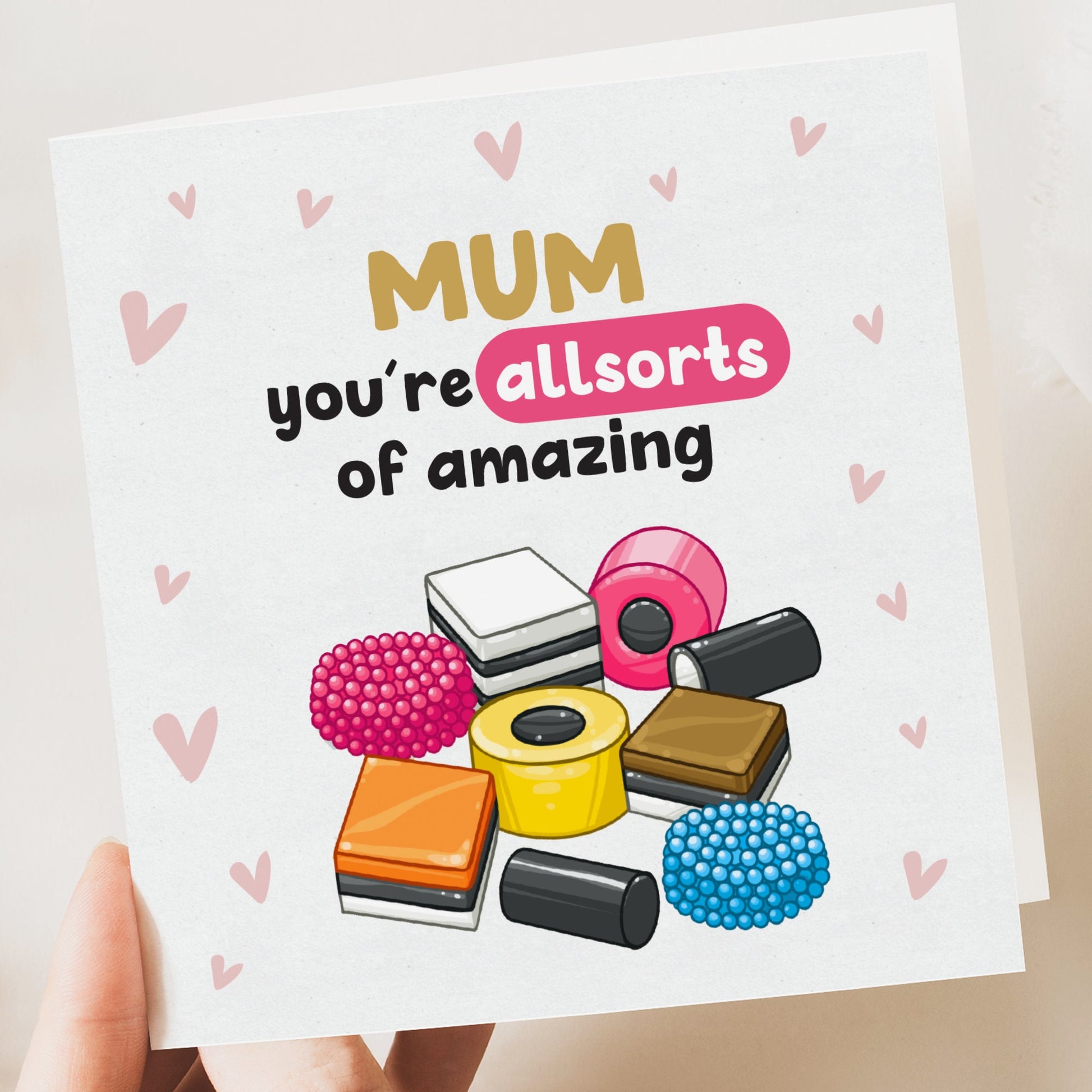 Funny mothers day card