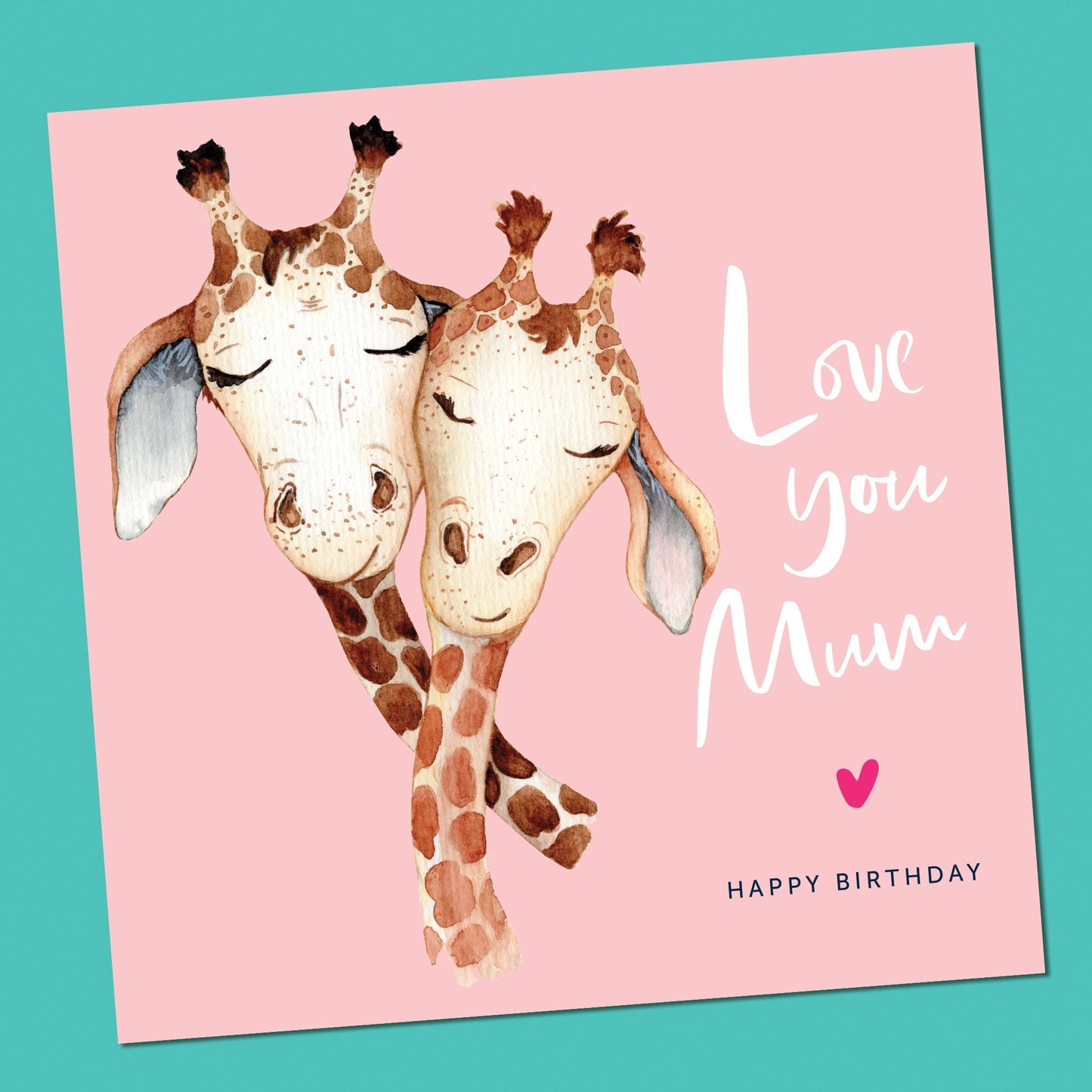 Amazing mum birthday card, mothers day cards, birthday card for mum, happy birthday card, mam card, mom card, giraffe card