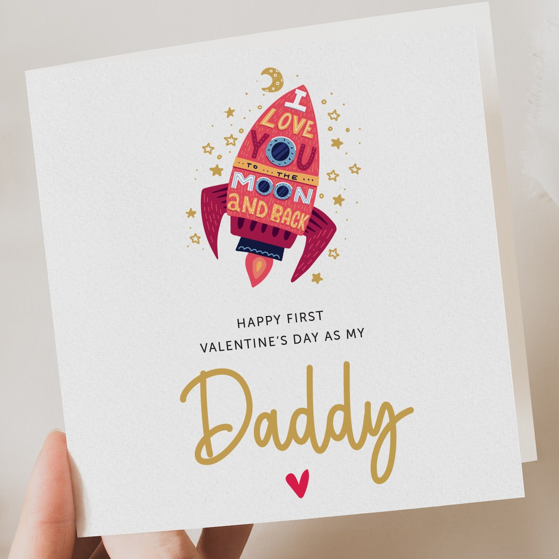 Baby's 1st Valentine Card for Dad