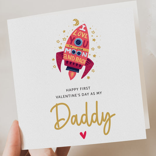 Baby's 1st Valentine Card for Dad
