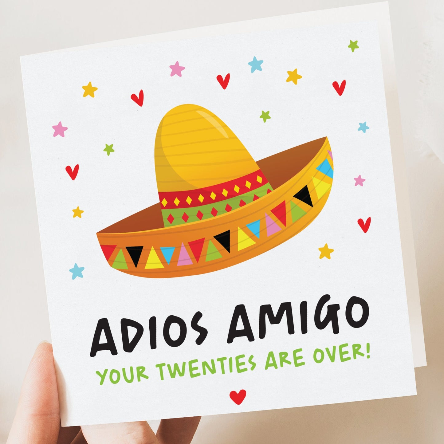 30th Funny Birthday Card - Blank