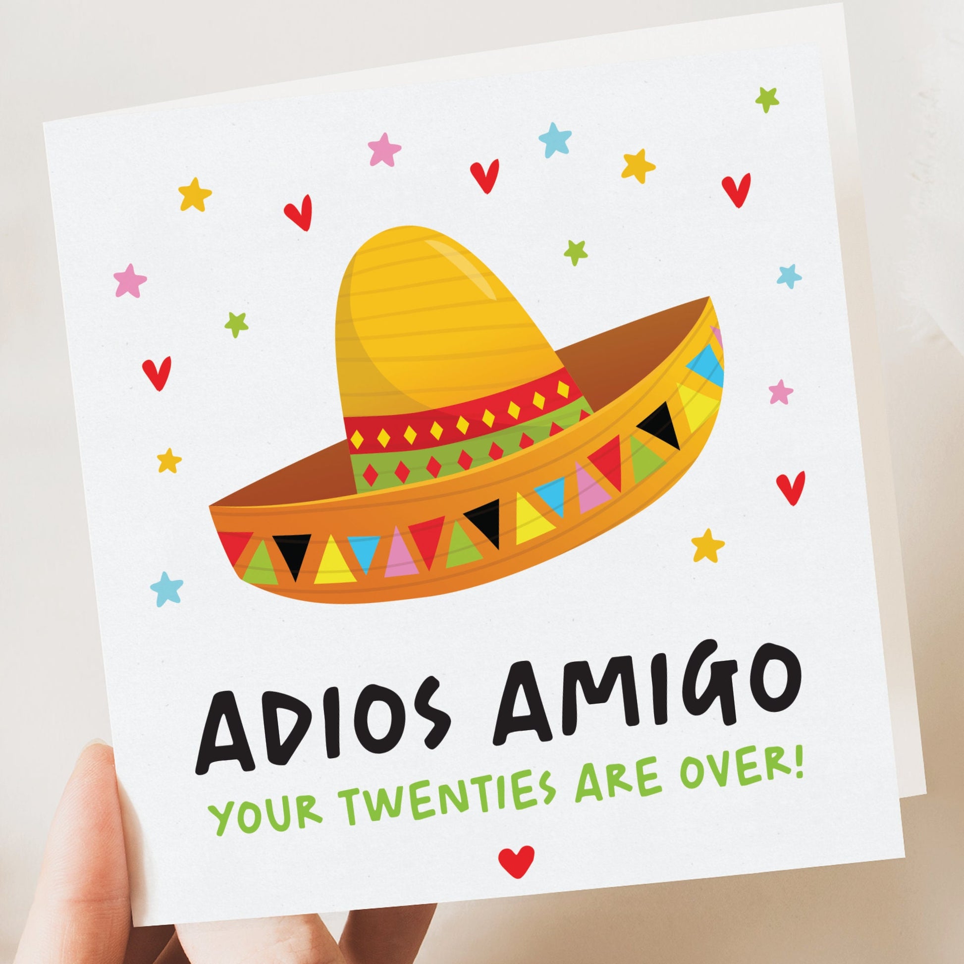 30th Funny Birthday Card - Blank