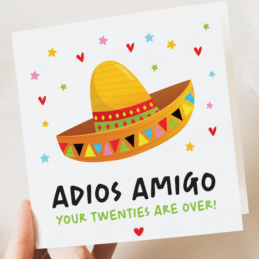 30th Funny Birthday Card - Blank