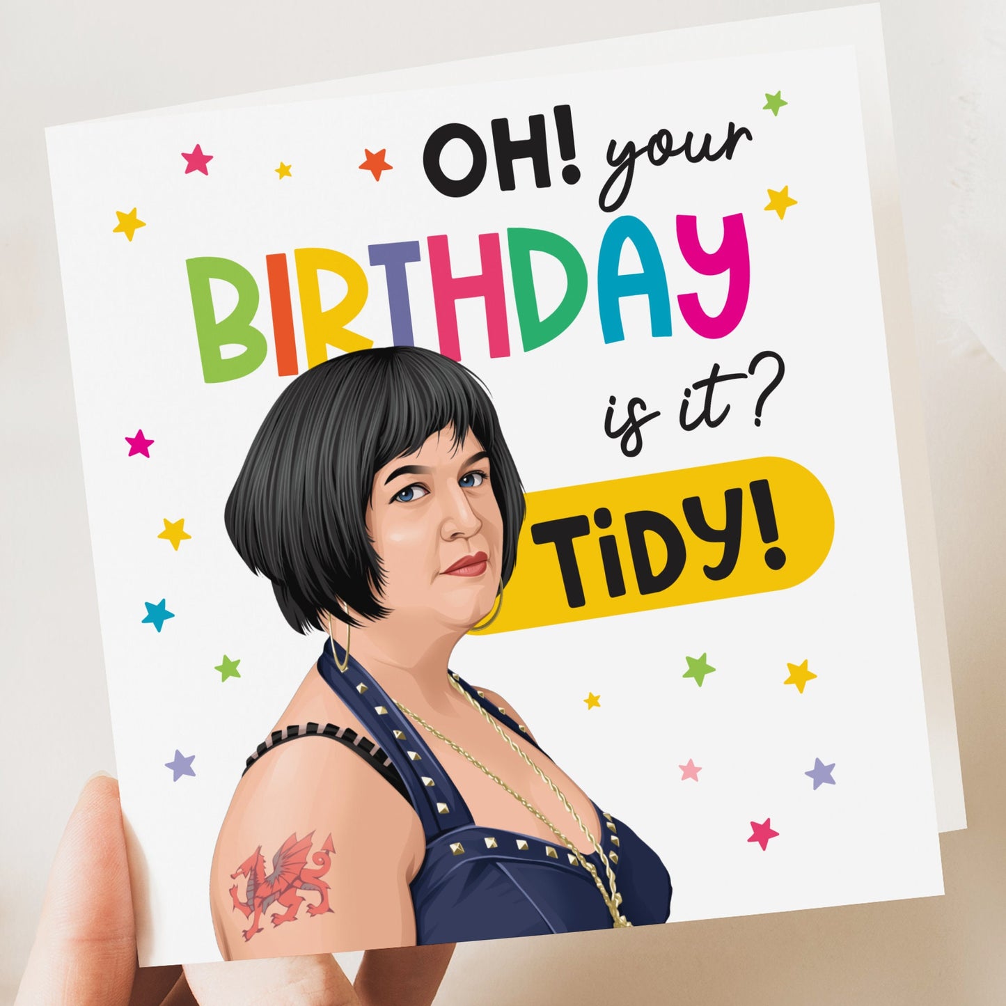 Funny Birthday card for friend