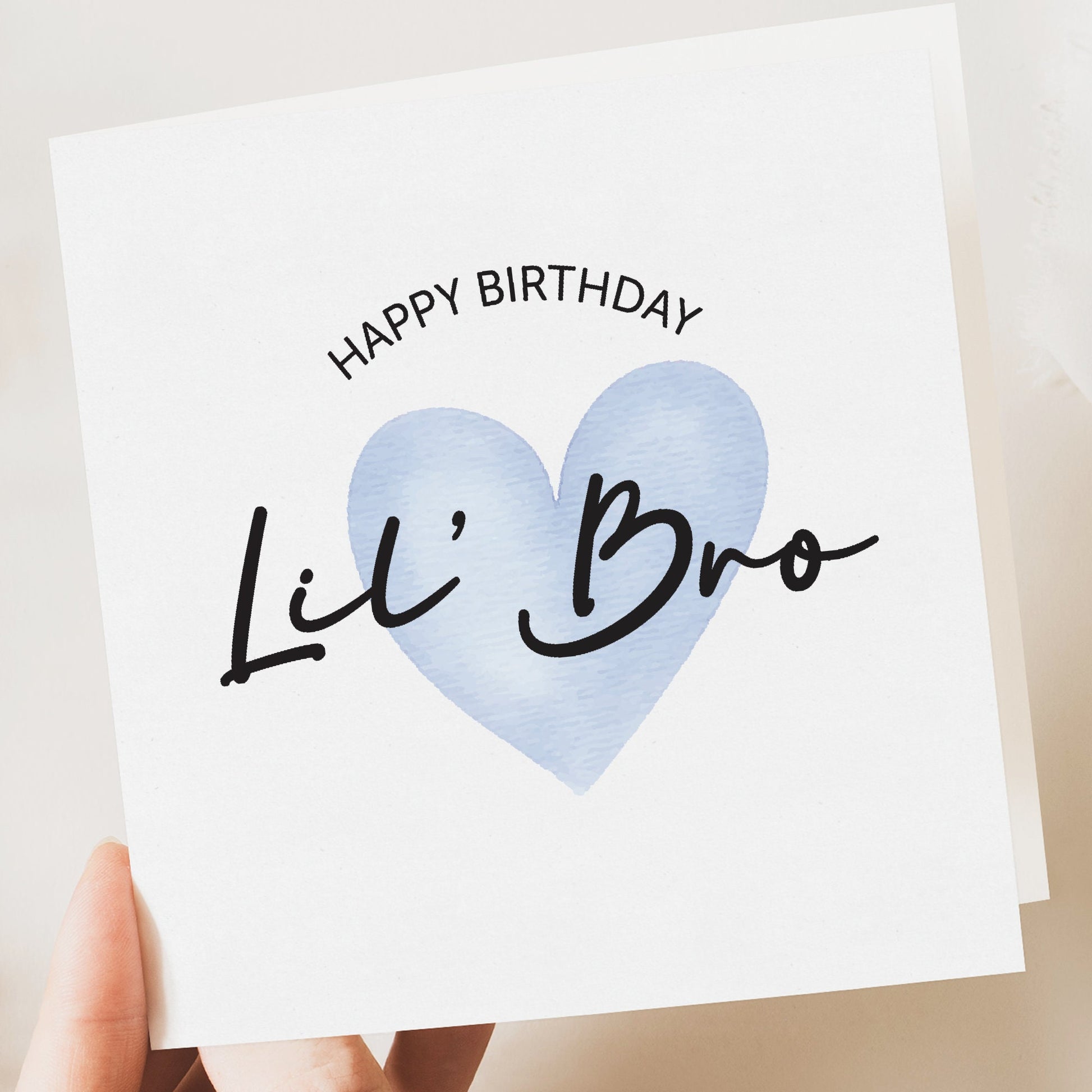 birthday card for Little sister