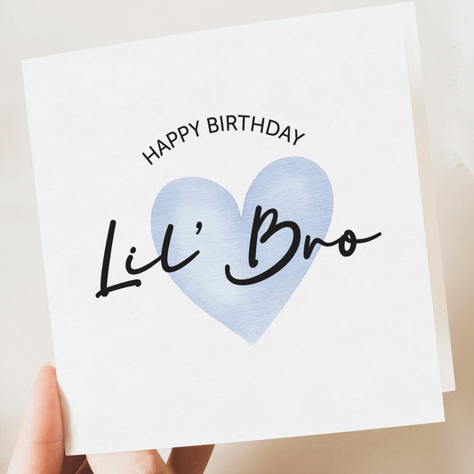 birthday card for Little sister