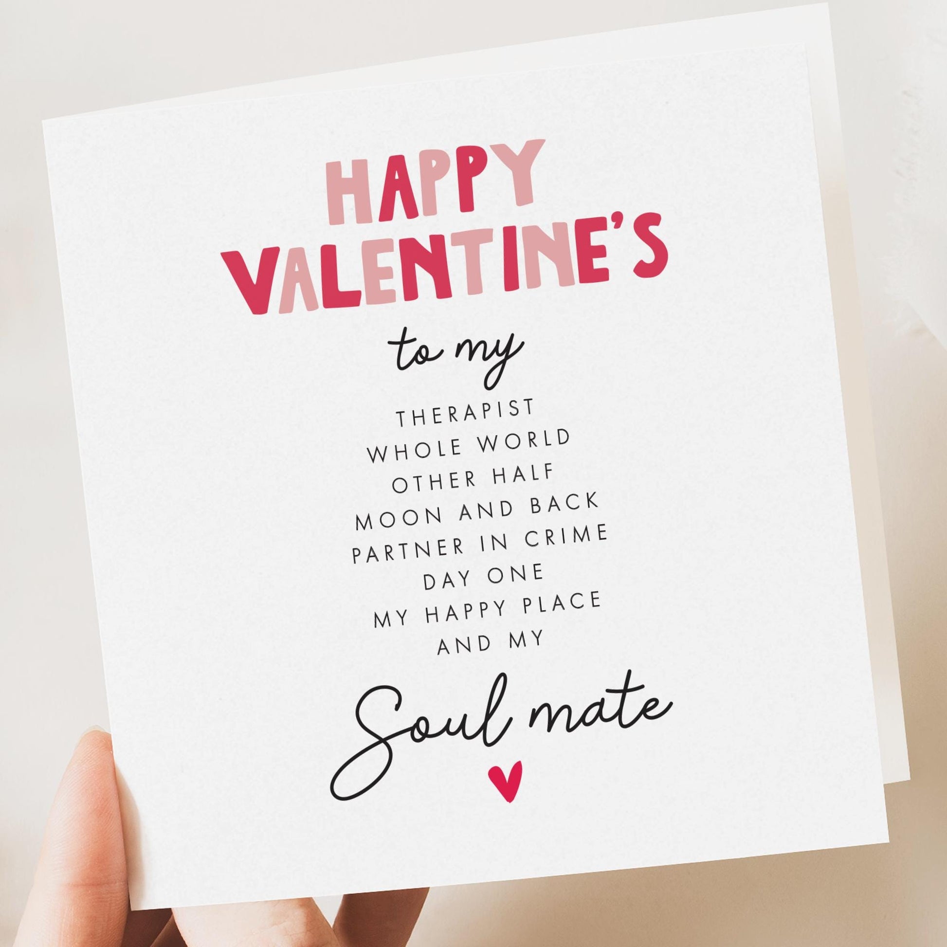 Fun Valentine's Card for Her or Him – Valentines, him, her, Husband, Wife, Valentine, Girlfriend, Boyfriend, colourful, simple design