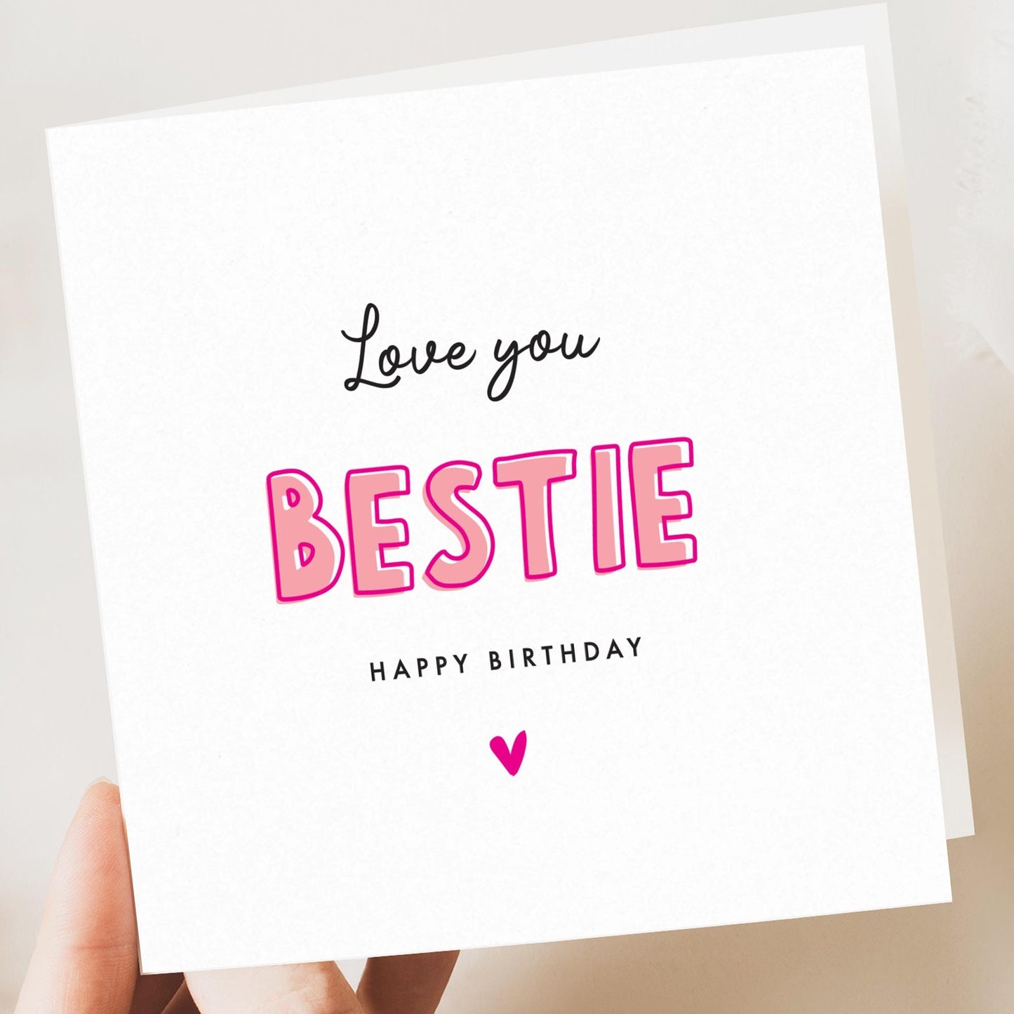 Birthday Card for Best Friend - Funny