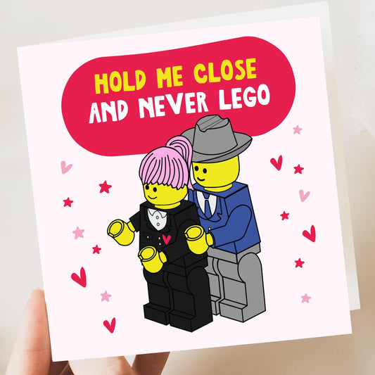 Lego funny valentines card