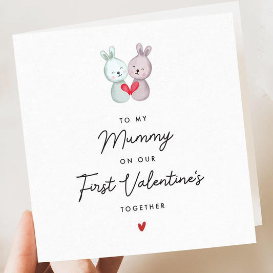 Baby first valentines card to mummy | happy 1st valentines as my mummy | 1st valentines card for mum | valentines card from baby boy girl