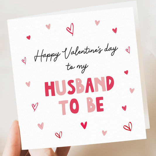 Valentines Day Husband to be, Husband Valentine's Card, Card For Fiance, Valentine Day Boyfriend, Married, Valentines Gifts For Him