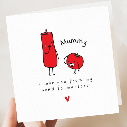 Love You Mummy Mother's Day Card - Funny Birthday