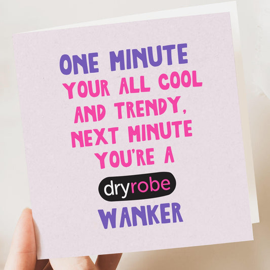 Funny birthday card