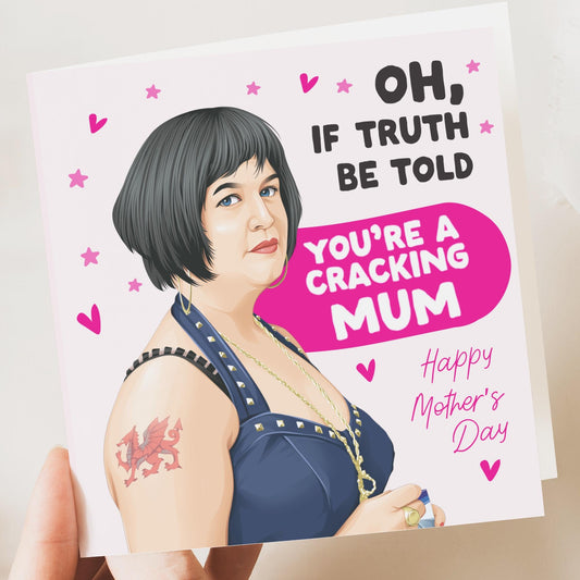 Funny Mothers day card, Mothers day card