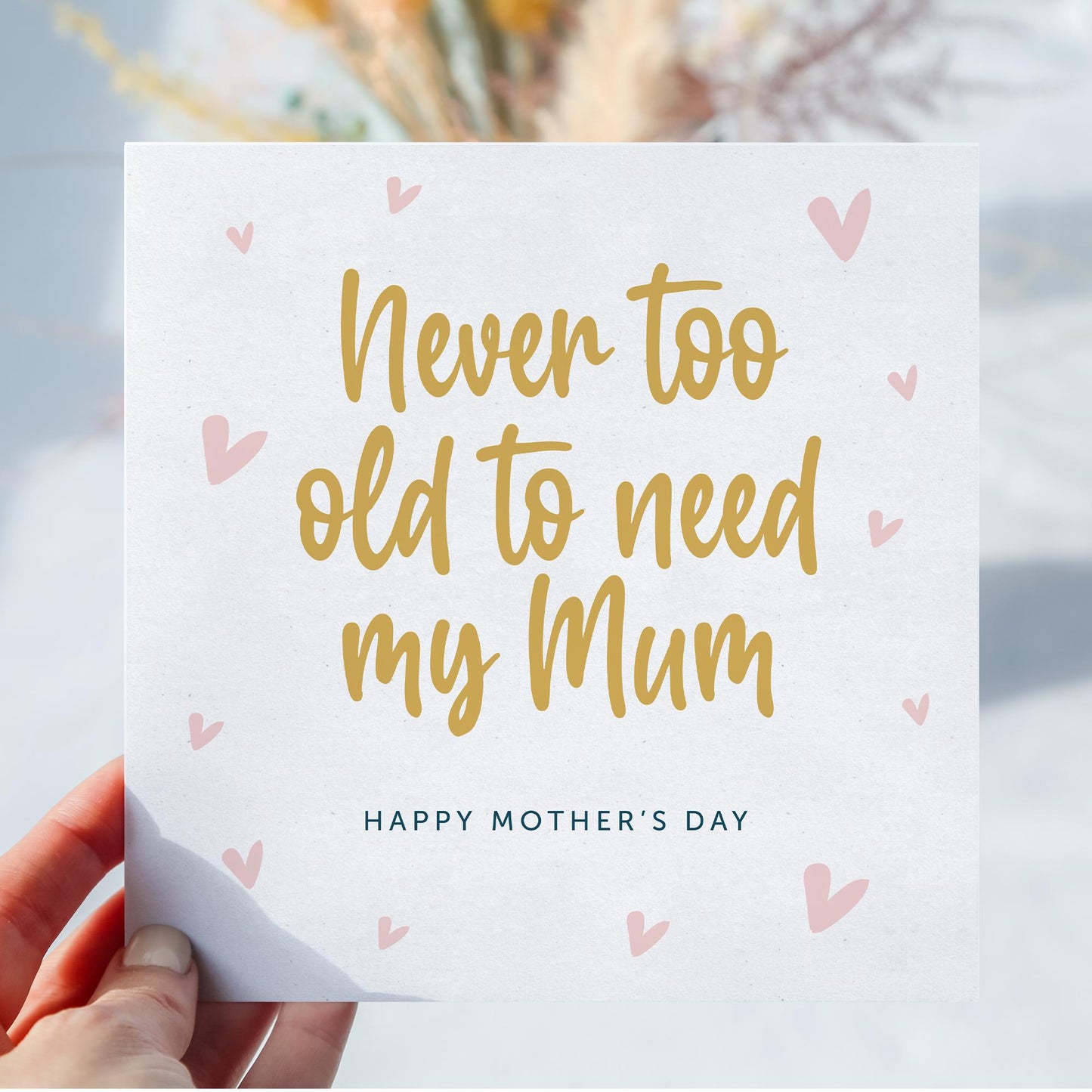 Personalised Mother's Day Card - Funny & Heartfelt