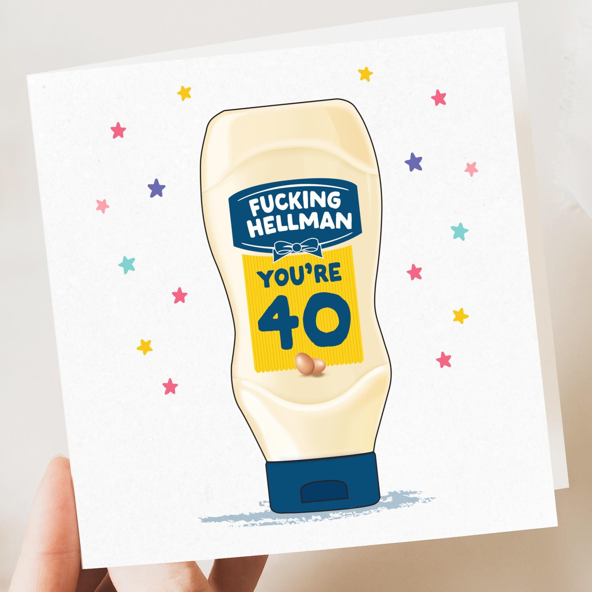 FUNNY 40TH BIRTHDAY CARD