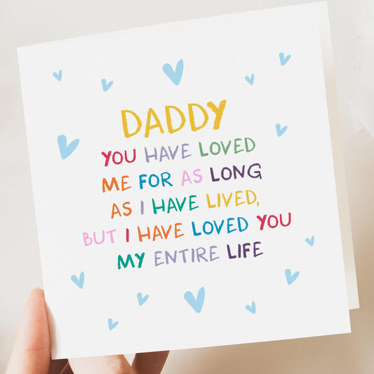 Fathers Day As My Daddy Card, Baby Dad Father's Day Card, Fathers day card from Baby, Cute First Fathers Day Card, Gift
