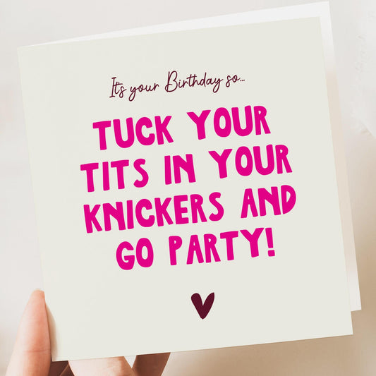 Funny Birthday Card - Bestie Friend - 14.8cm