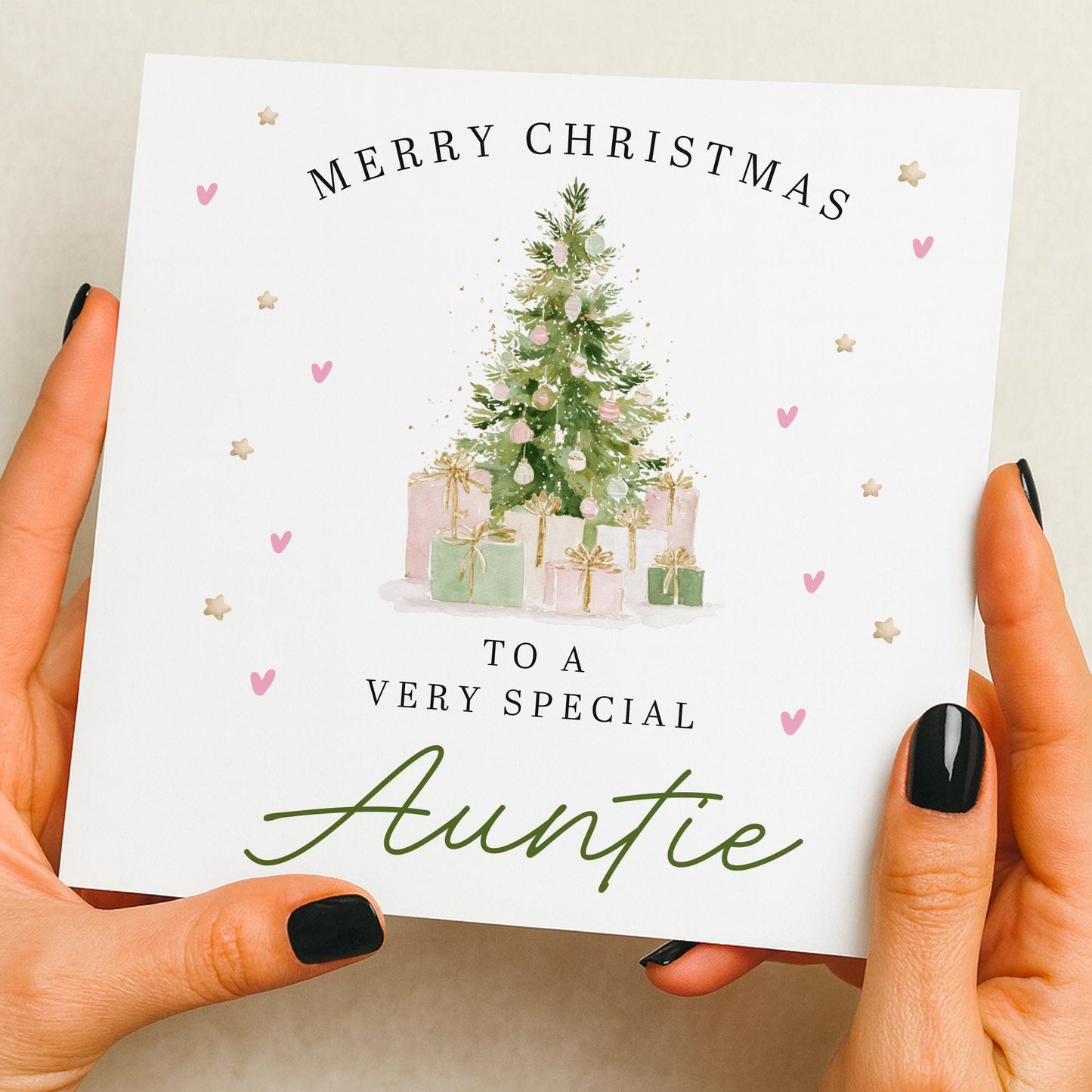 Auntie Christmas Card, Christmas Card For Mum, Sister Christmas Gift, Xmas Card For Sister-in-law, Mum Xmas Gift, Auntie Christmas Card