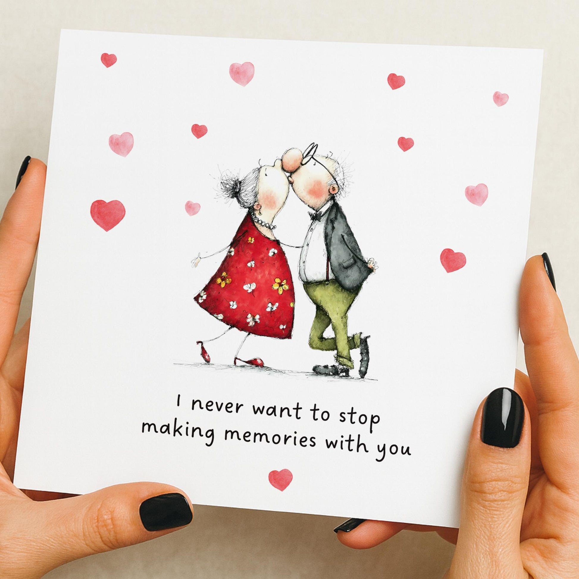 Cute Valentine's Card for Her or Him – Valentines, him, her, Husband, Funny Card, Valentine, Girlfriend, Boyfriend, Fun cute Couple card