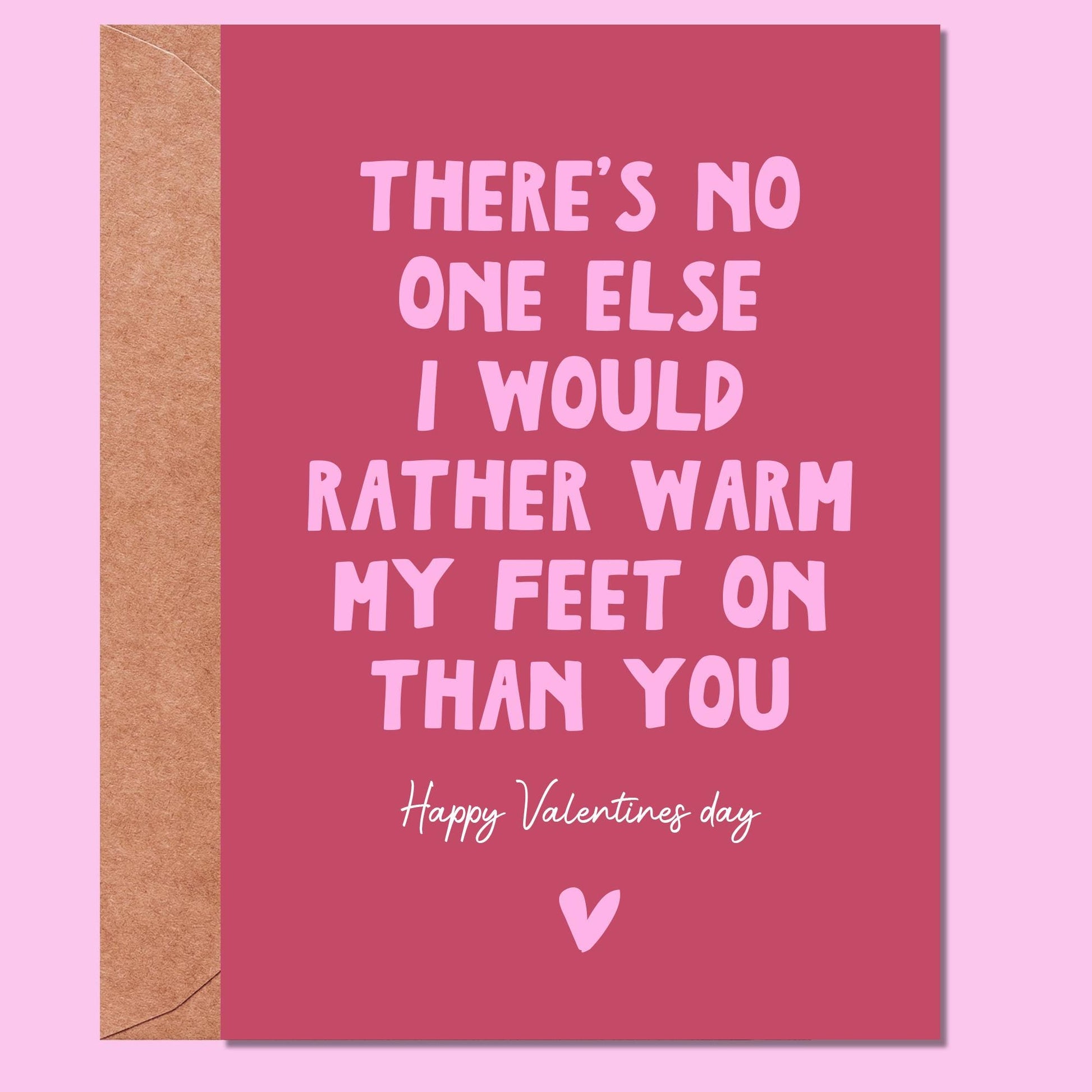 Funny Valentine's Card - Blank Inside