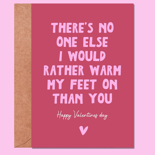Funny Valentine's Card - Blank Inside
