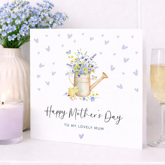 Mother's day card | mothers day card | Cute little chick mum card | mummy card | card from daughter or son | card for nan, grandmother